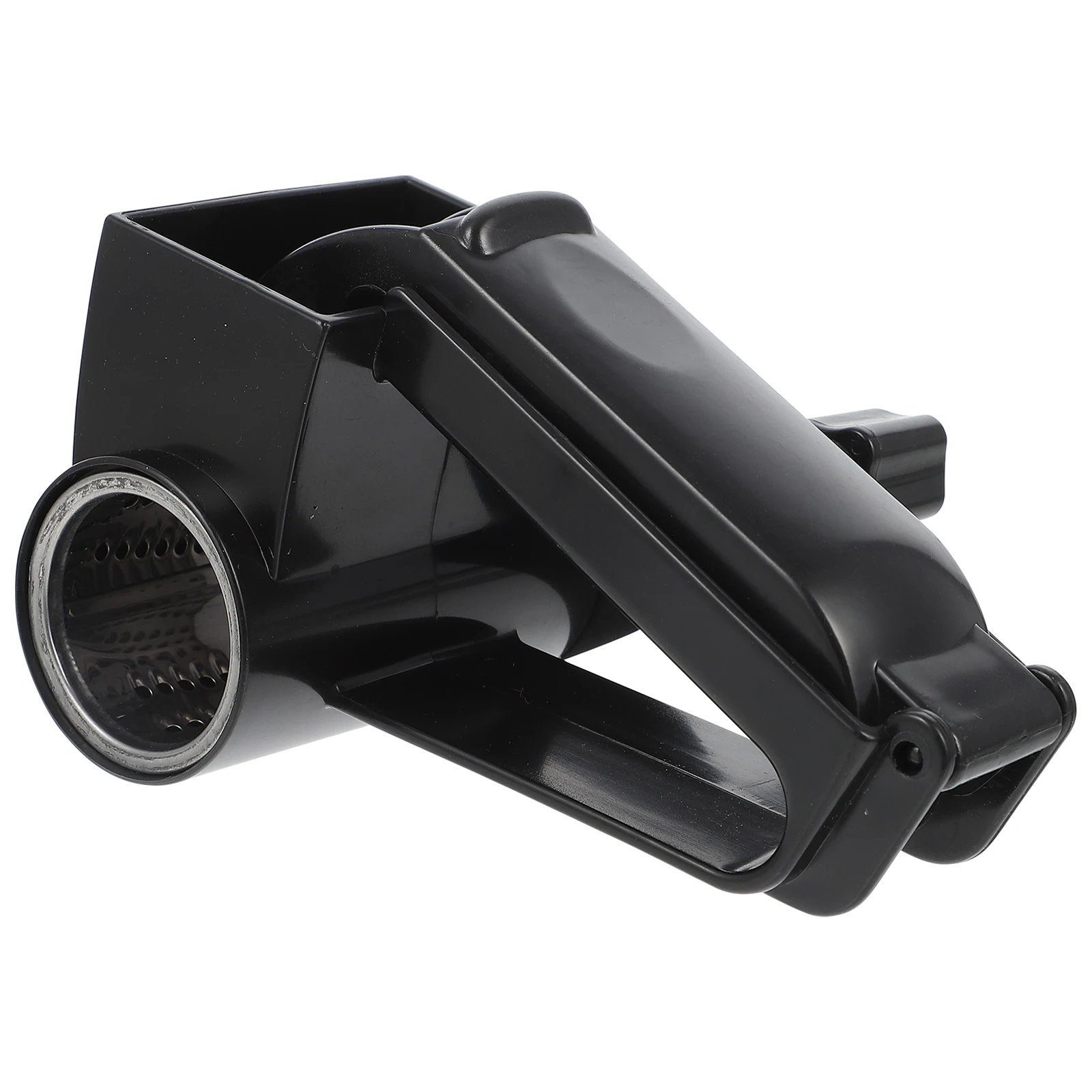 

Manual Rotary Cheese Grater Black Vegetable Slicer Counter Top Potato Zester Kitchen Tool Stainless Steel Sharps