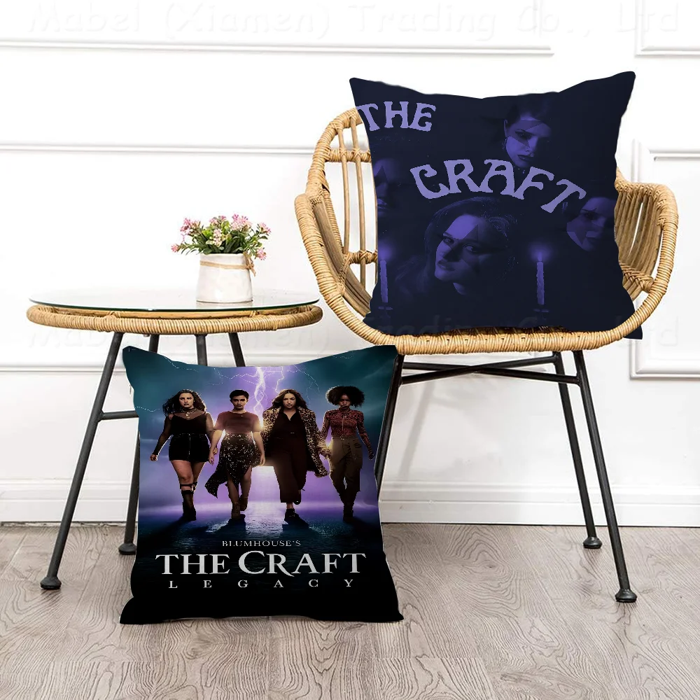 

Hot Rare Movie THE CRAFT Pillow Cushion Cover Pillowcase Living Room Sofa Home Decor Customized