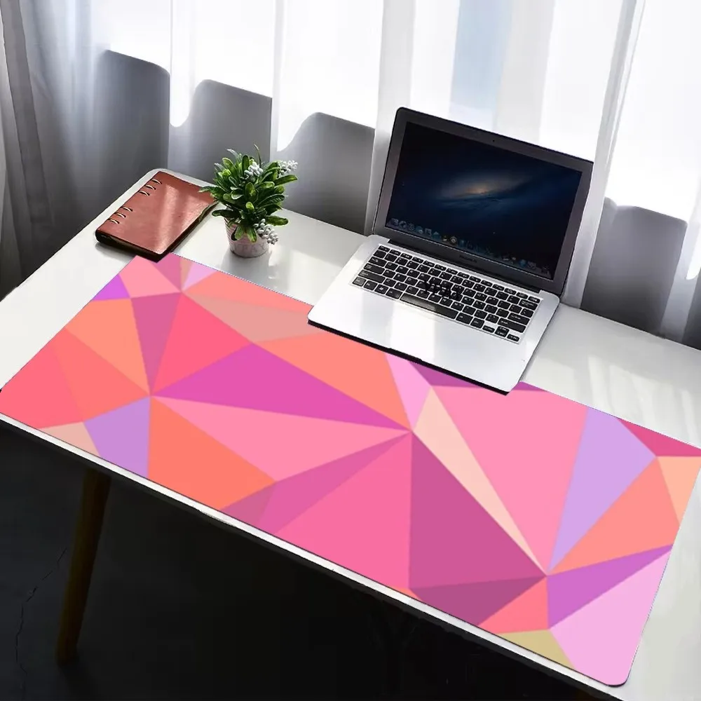 

Colorful Geometric Block Mousepad Mousepad New Arrivals Large Gaming Mousepad L XL XXL Gamer Mouse Pad Size For Keyboards Mat