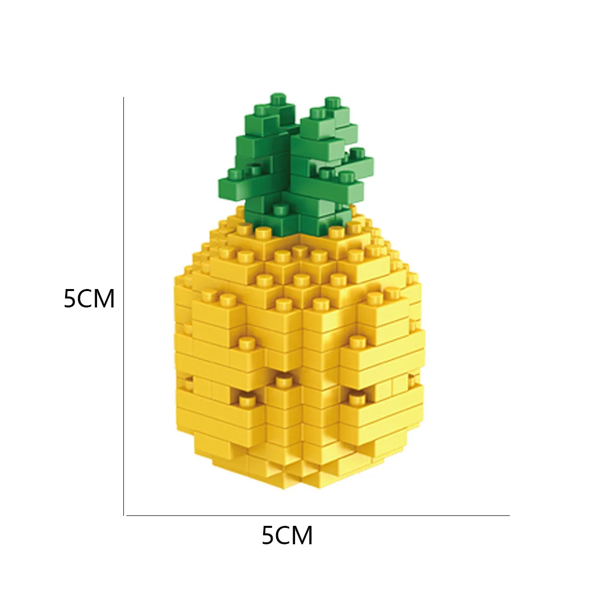 DIY 과일 미니 빌딩 블록, 애플 바나나 체리 3D 모델, 가정 장식, 어린이 교육 조립 장난감, 소년 소녀 선물