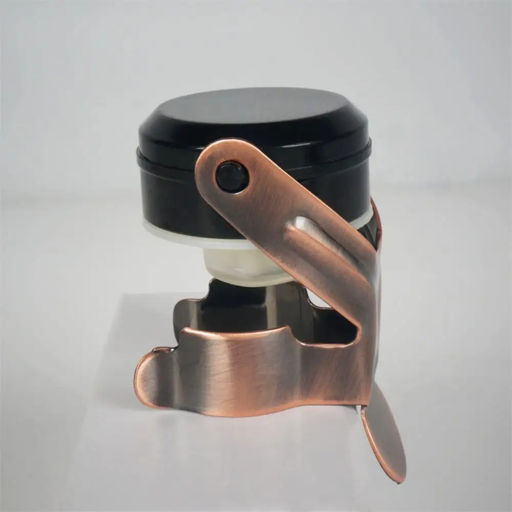 1/3/5PCS Stainless Steel Champagne Stopper Bottle Sealer for Champagne Cava Prosecco Sparkling Wine with a Built-In Pressure