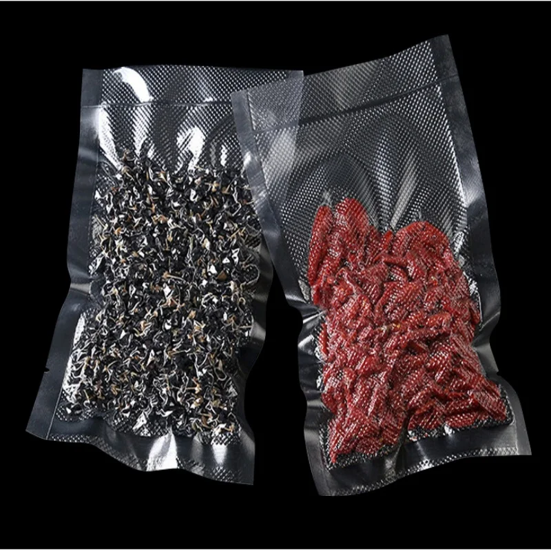 

100 Pack Heavy-Duty Vacuum Sealer OpenTop Bags – Freezer-Safe, Heat-Resistant Food Storage Bags for Meat, Fish,Fruit,Vegetables