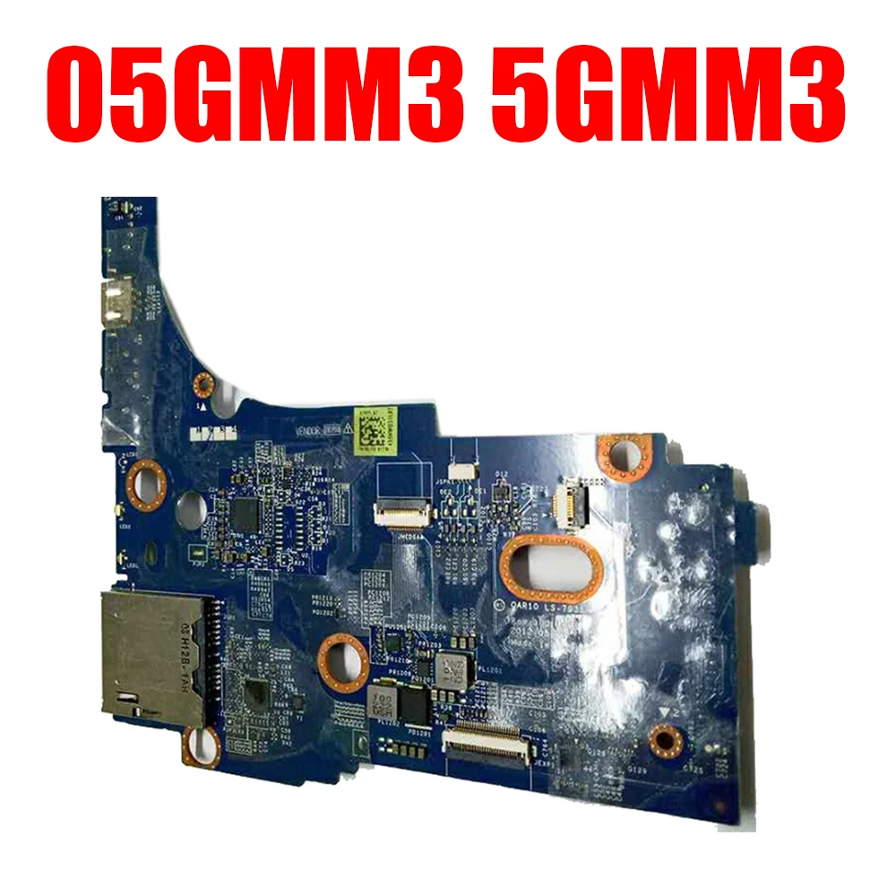 

05GMM3 5GMM3 Laptop USB Jack Reader Board For DELL For Precision M6700 QAR10 LS-7935P New