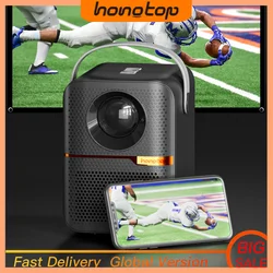 HONGTOP P10 Global Version 1080P Android Projetor 2GB 16GB proiettore portatile con messa a fuoco elettrica Smart TV WIFI Home Beamer Projector