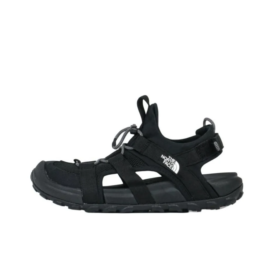 THE NORTH FACE EXPLORE CAMP Chaussures de randonnée en maille antidérapantes, respirantes et légères pour hommes, noires
