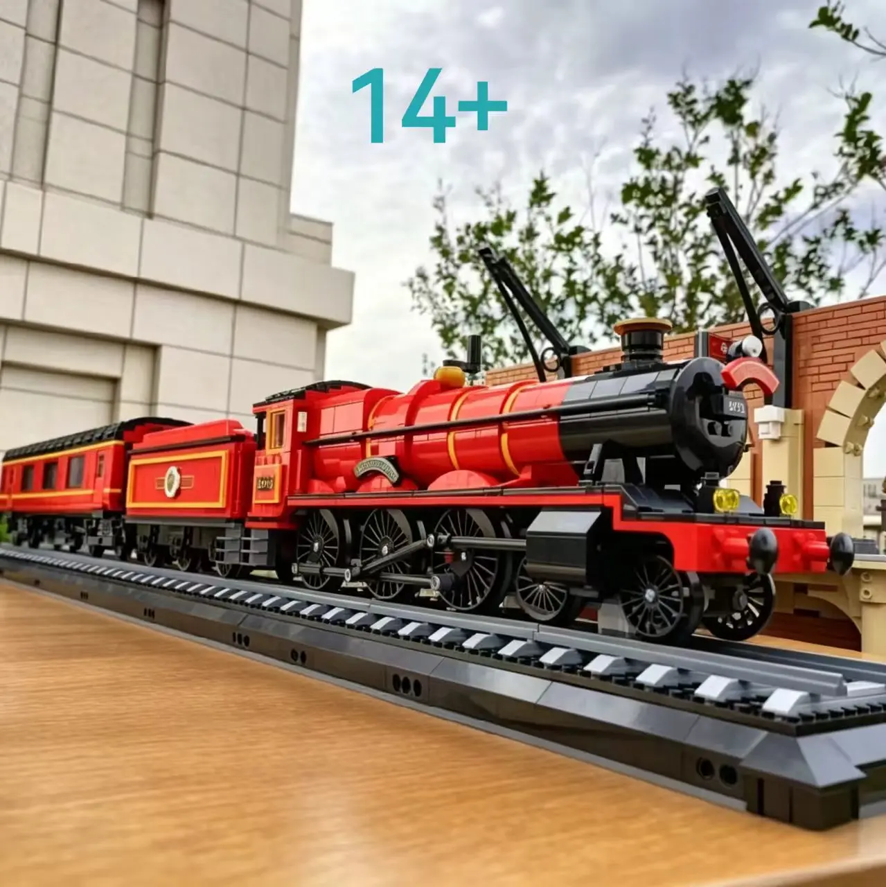 2026 New 5129PCS Collector's Edition 118CM Compatible with Express Train Building Blocks Toys Adult Birthday Christmas Gifts