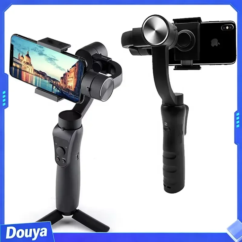 Takenoken Camera Gimbal 3 Axis Handheld Mobile Tripod Phone Face Tracking Steadicam Stabilizers for YouTube Tiktok Live