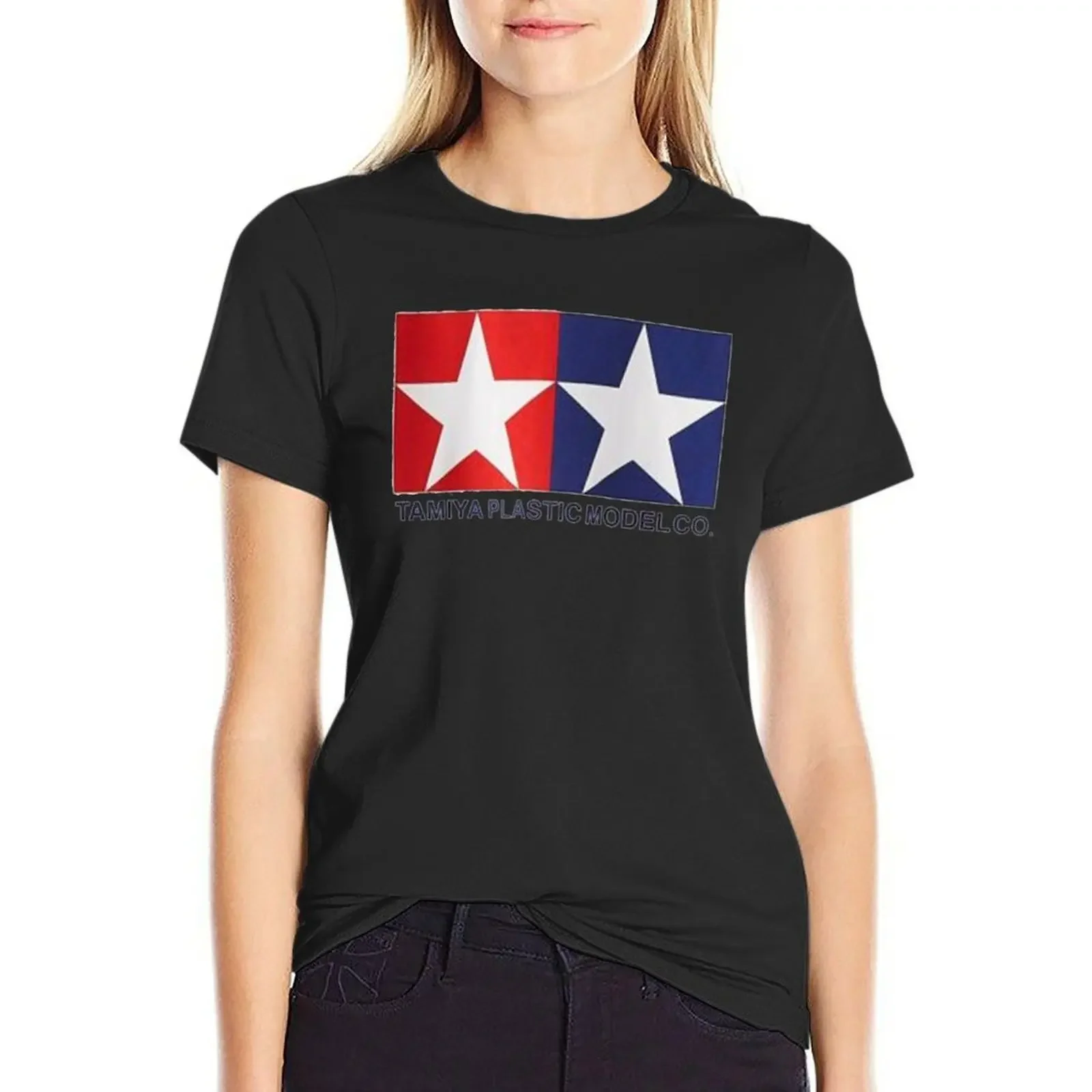 

Tamiya logo T-Shirt tees funny graphics luxury designer clothing Women