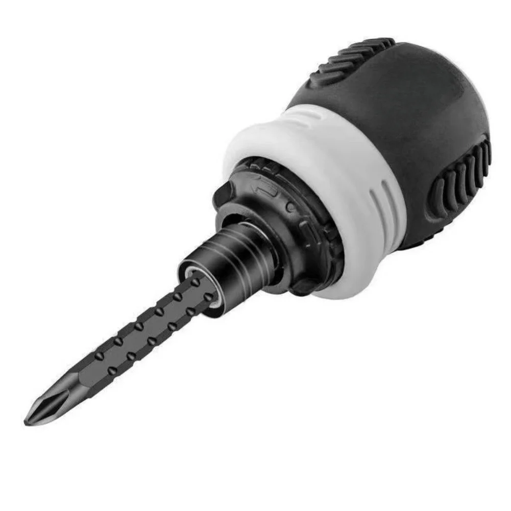 For Confined Areas Ratchet Screwdriver Long Lasting Screwdriver Materials Screwdriver As Shown Chromium-vanadium Steel