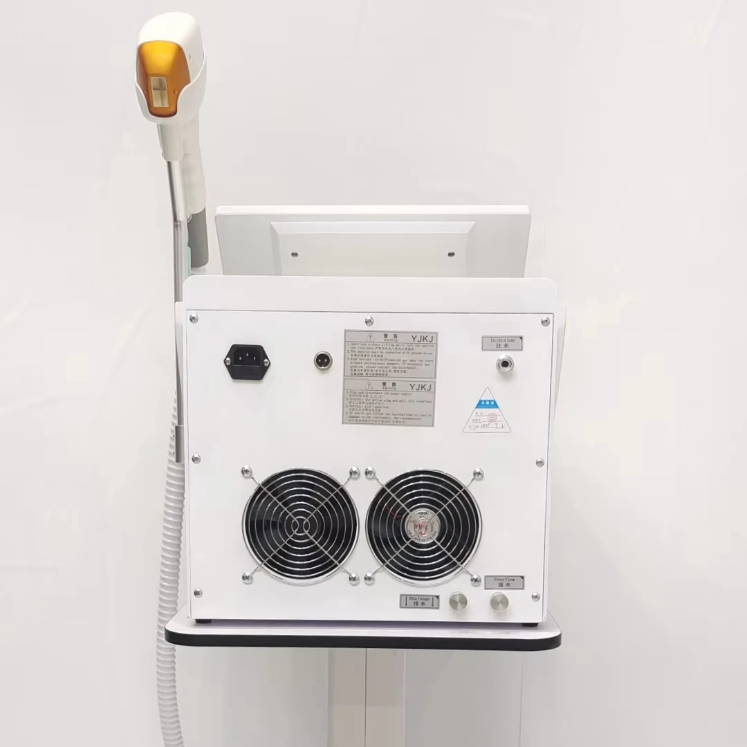 755nm/808nm/940nm/1064nm Diode Laser Hair Removal Machine Factory Price Professional Ice Titanium Equipment for Body Hair Remove image 6