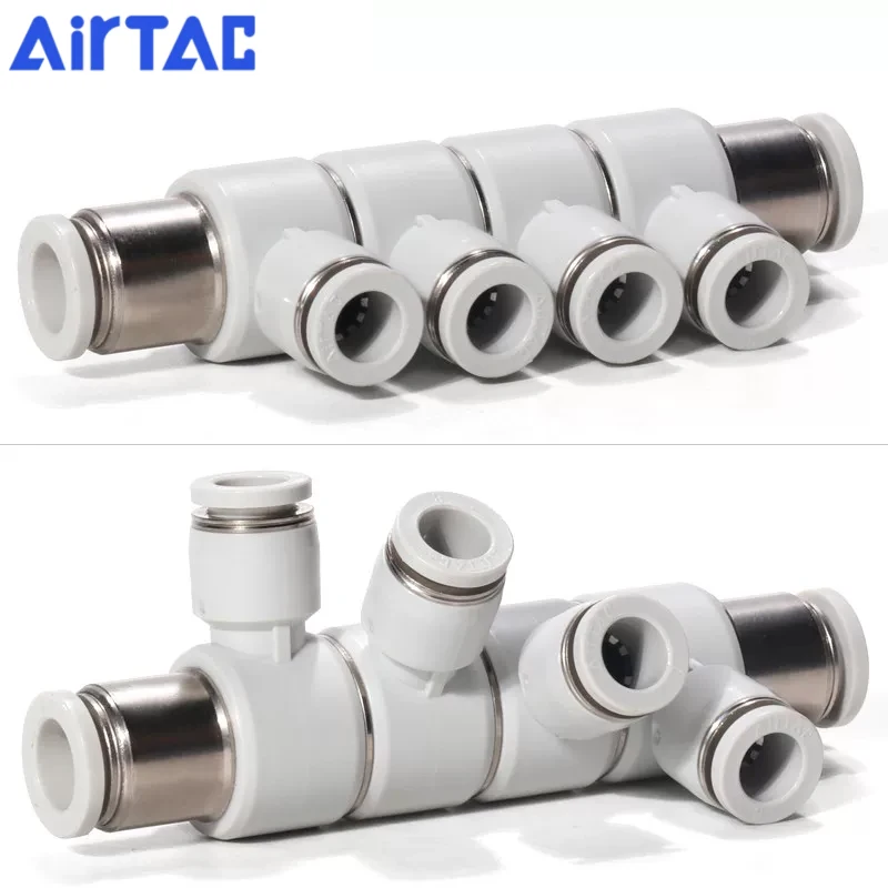

AirTAC 5-way APKS 6-way AFD 4/6/8/10/12mm Pneumatic Rotatable Quick One Touch Connector Fittings For Tube Pipe Hose