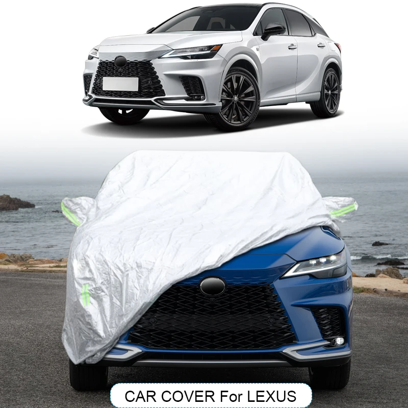 

3-слойный утолщенный автомобильный чехол для Lexus CT ZWA10 ES XZ10 GX J150 IS XE30 LBX AY10 LM LS XF50 LX NX RX AL20 RZ EB10 UX Snow Водонепроницаемый