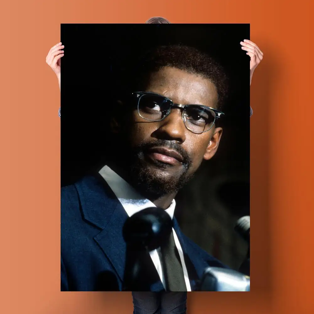 malcolm x Poster Decorative Painting Canvas Poster Wall Art Living Room Posters Bedroom Painting