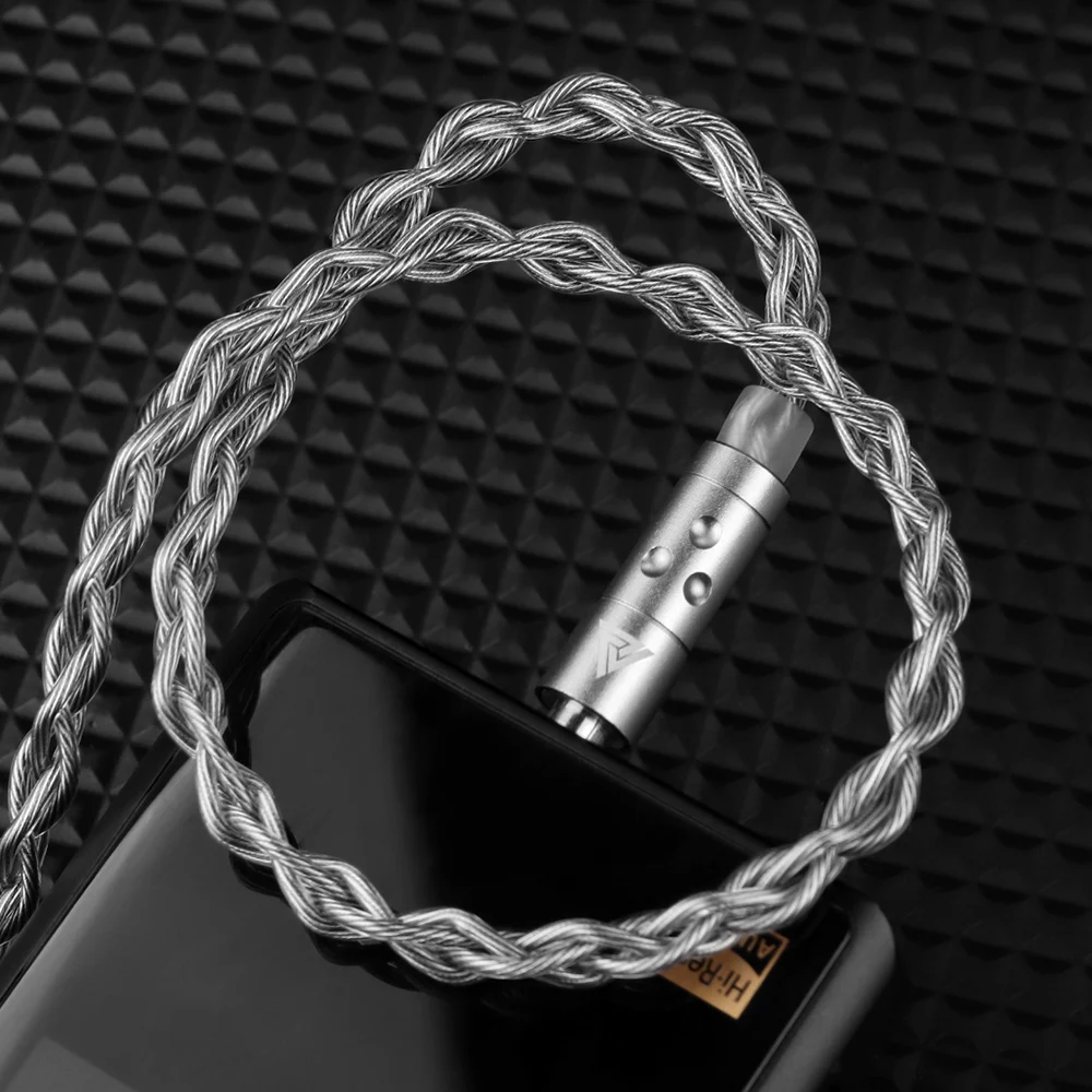 Kabel do słuchawek QKZ T7, wtyk 3.5mm, 2PIN, przewód do słuchawek przewodowych, ulepszony kabel zamienny do KZ ZSN ZSX PRO X ZS10 CCA TRN — zdjęcie produktu 5