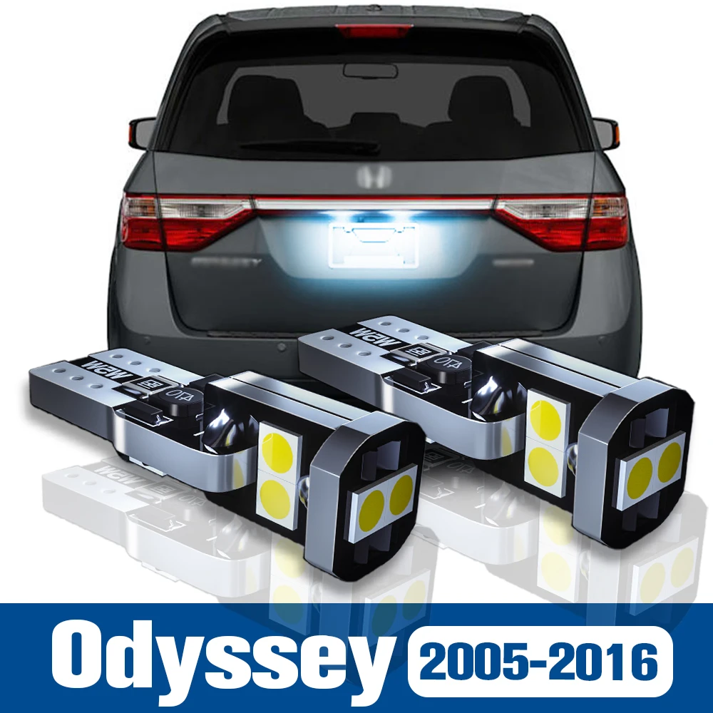 

2x LED License Plate Light Lamp Accessories Canbus For Honda Odyssey 2005 2006 2007 2008 2009 2010 2011 2012 2013 2014 2015 2016