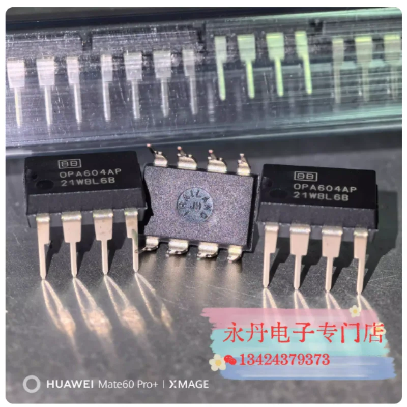 Brand new original genuine imported stock OPA604AP, DIP-8, Thai origin laser font