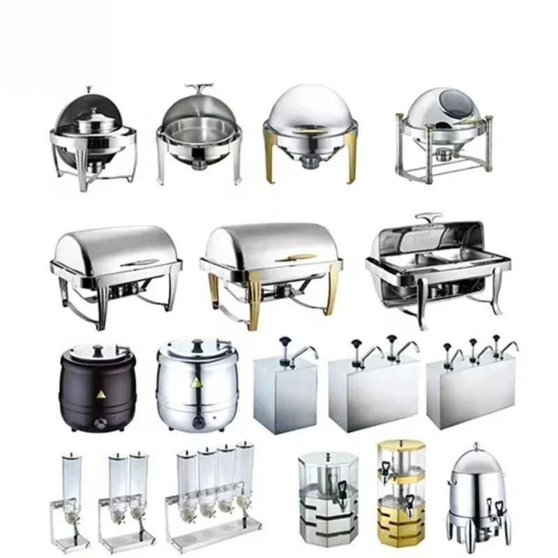 Hotel uses buffet catering equipment hot pot