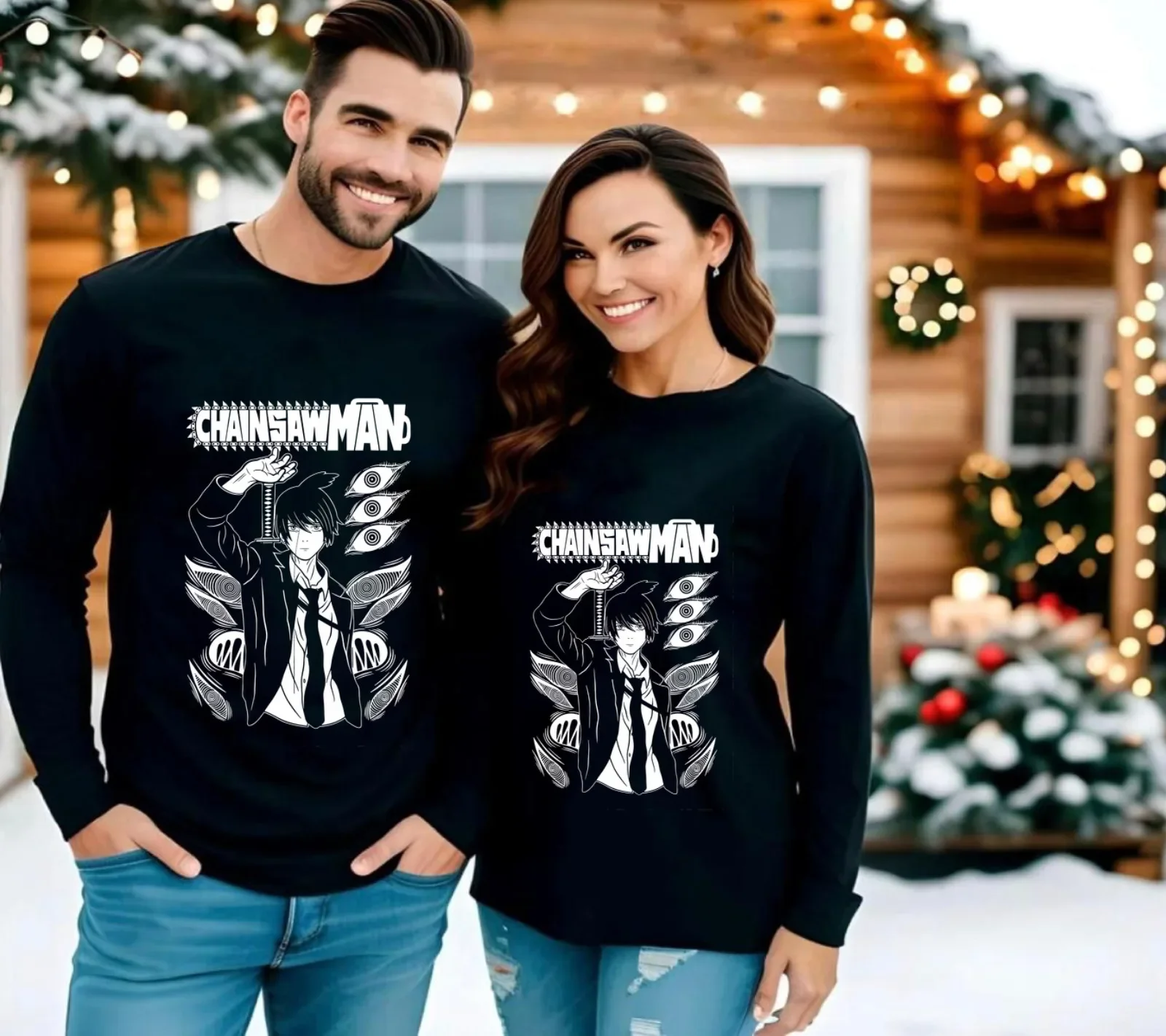

Sweatshirt Chainsaw, sweatshirt Devil Makima Anime sweatshirt Manga Unisex