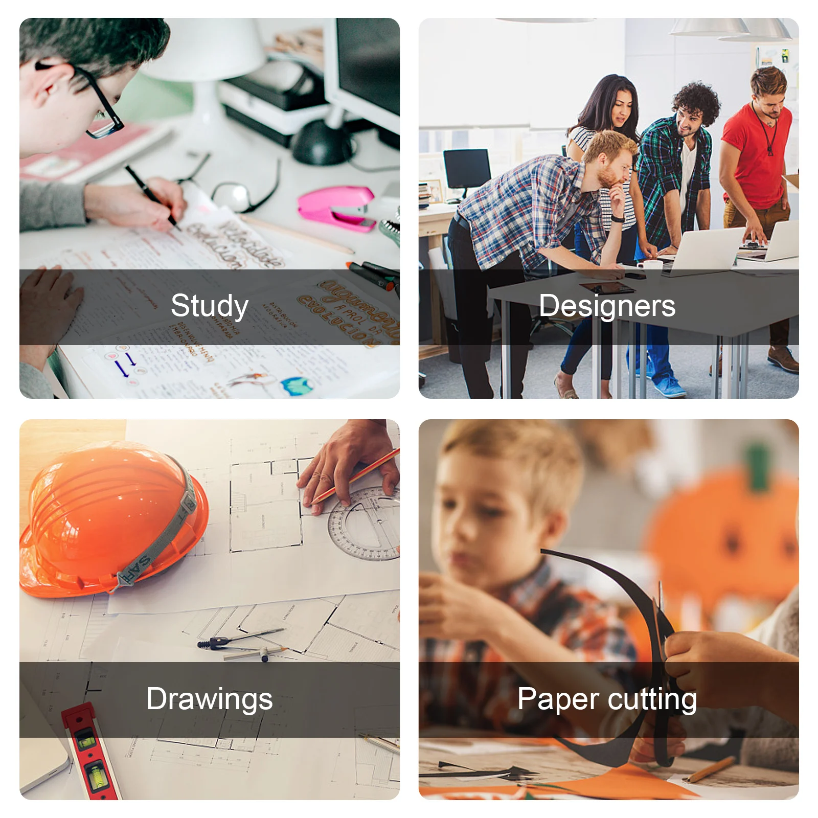 Multifunctional Geometric Ruler, Mathematics Drawing Ruler for Kids Architect Stereo Geometry Ellipse Drafting Scale Ruler