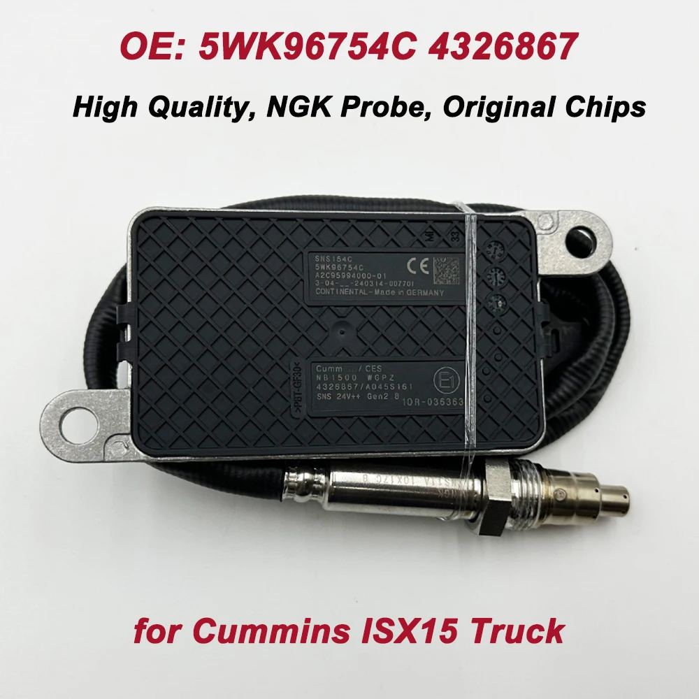 

4326867 5WK96754C 5WK96754B High Quality Chips for NGK Probe Nox Sensor Nitrogen Oxide Sensor For Cummins Truck 2897314 2872949