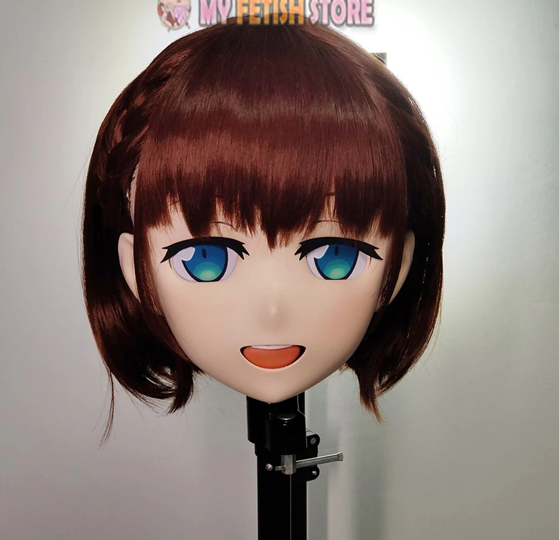 

(NFD11)Customize Crossdress Doll Full Head Quality Female/Girl Resin Japanese Anime Cartoon Character Kig Cosplay Kigurumi Mask