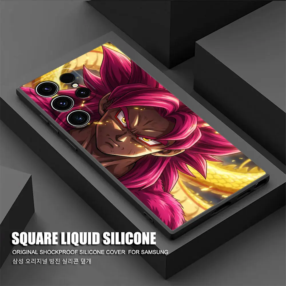 DragonS B-Ball Goku SSJ4 Phone Case For Samsung Galaxy S25 S24 S23 S20 S21 FE S26 S22 Ultra 5G S26 Plus S25FE Soft Silicon Cover view 6