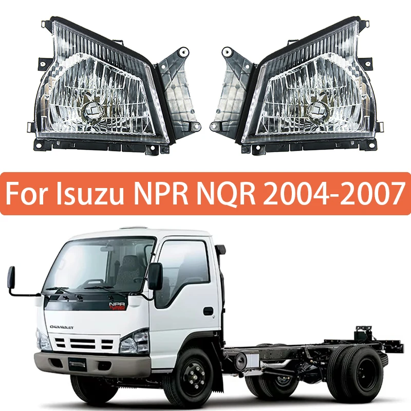 1 Faro Delantero para Isuzu NPR NQR 2004-2007, para Camioneta GMC Serie W 2005 2006, Lámpara Frontal 8980539180 5978550480