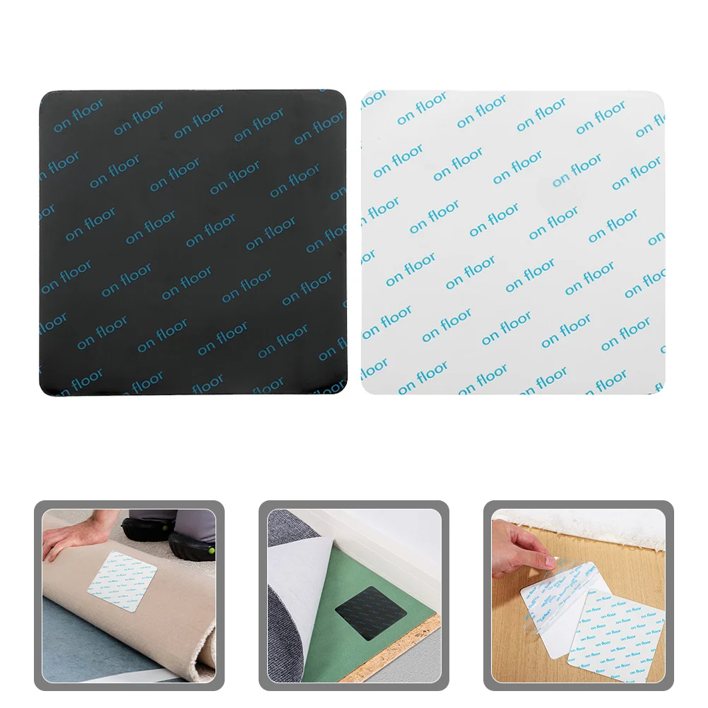20 قطعة من وسادات البساط غير القابلة للانزلاق، توريد سخي، تطبيقات متعددة، استخدام طويل الأمد، شريط سجادة صيانة سهل ونظيف