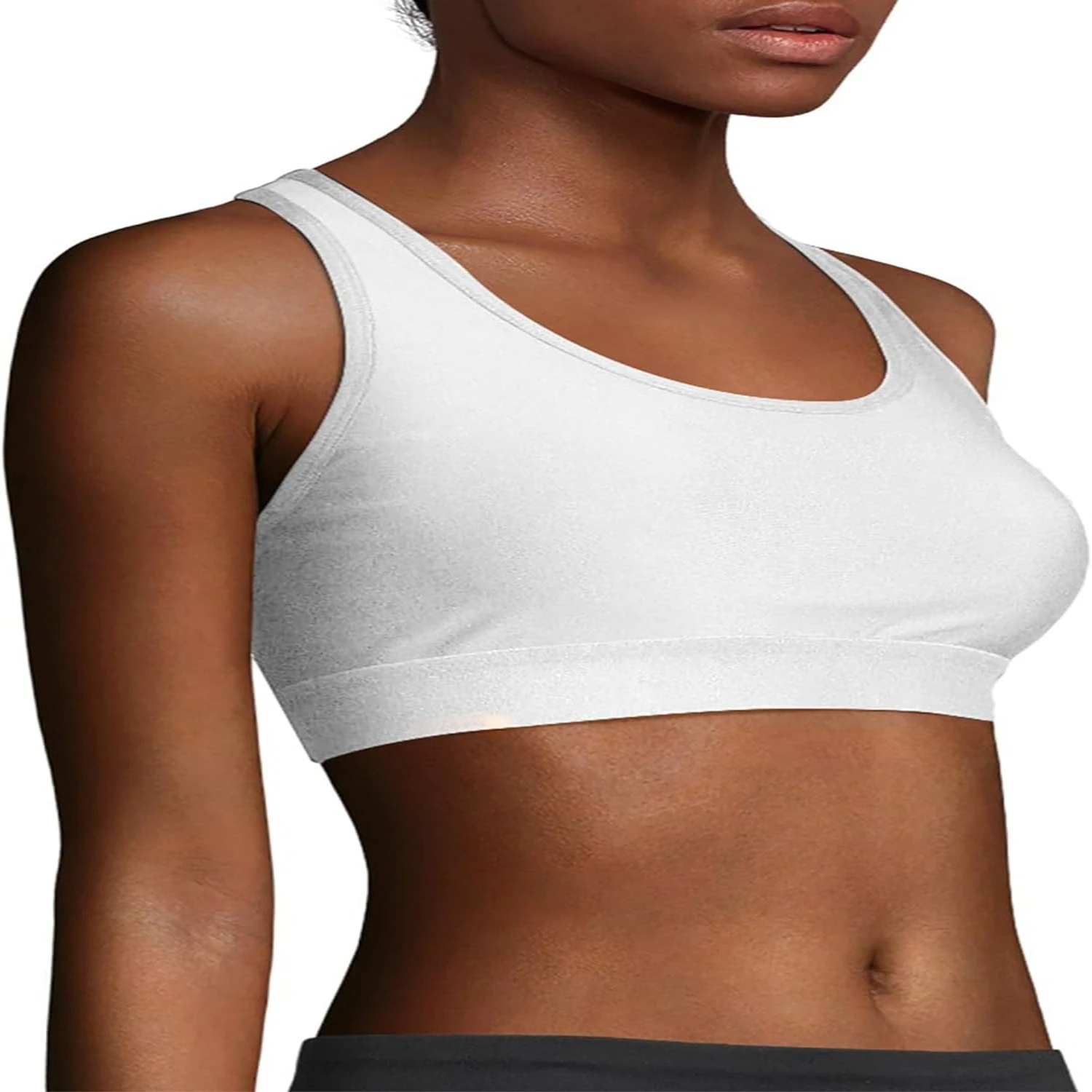 athletic, essential, and modern sports bra designed for the active woman. With its sleek and comfortable design, this high-quali