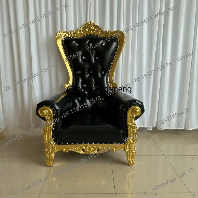 Wholesale Hotel Event Gold China Wooden Cheap Throne Chairs,kids Wedding Throne Chair Party view 4