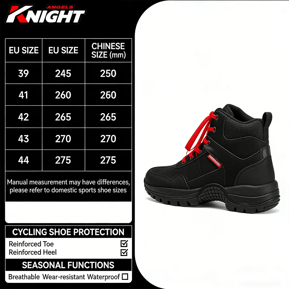 

Мужские мотоциклетные ботинки, водонепроницаемая противоскользящая обувь для мотокросса, обувь для гонок на мотоциклах, внедорожная обувь, износостойкая обувь для четырех сезонов