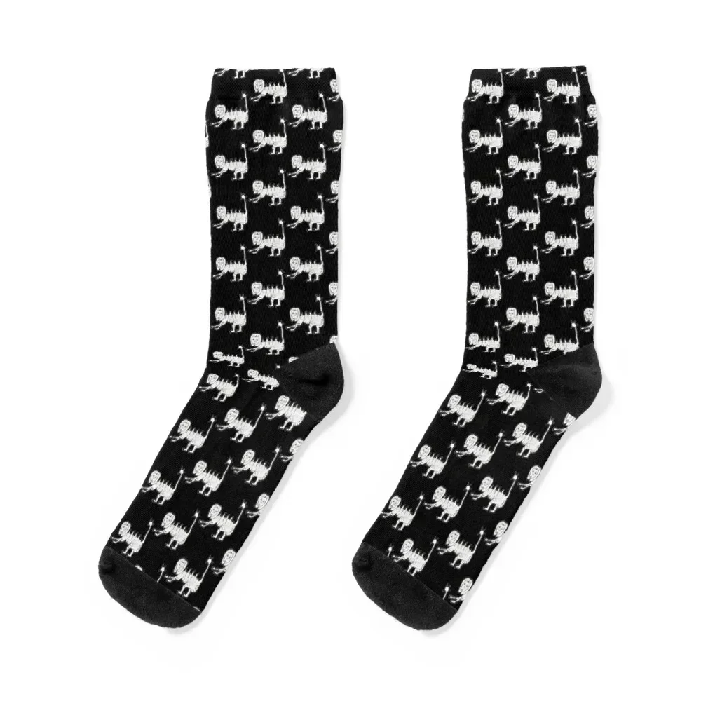 

Liger Mini Head Socks christmas gift luxe New year's moving stockings Mens Socks Women's