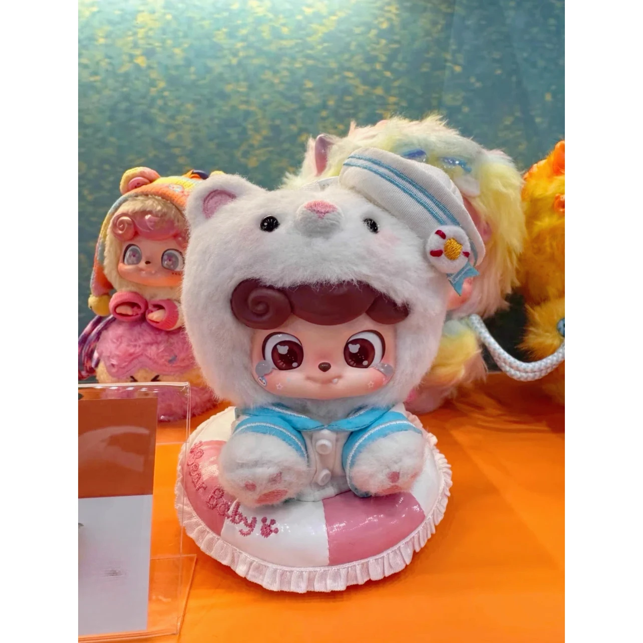 QKid Rainbow ตุ๊กตารูปกล่องตาบอดรูปตุ๊กตาน่ารักคอลเลกชัน Designer ของเล่น Art กระเป๋าตกแต่ง