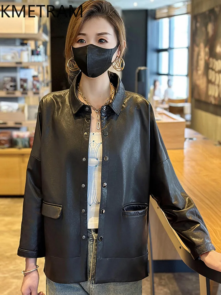 100% Real Cowhide Jacket Woman High Quality Short Genuine Leather Jackets Women New in Outerwears Fall Clothes 2025 Chaquetas