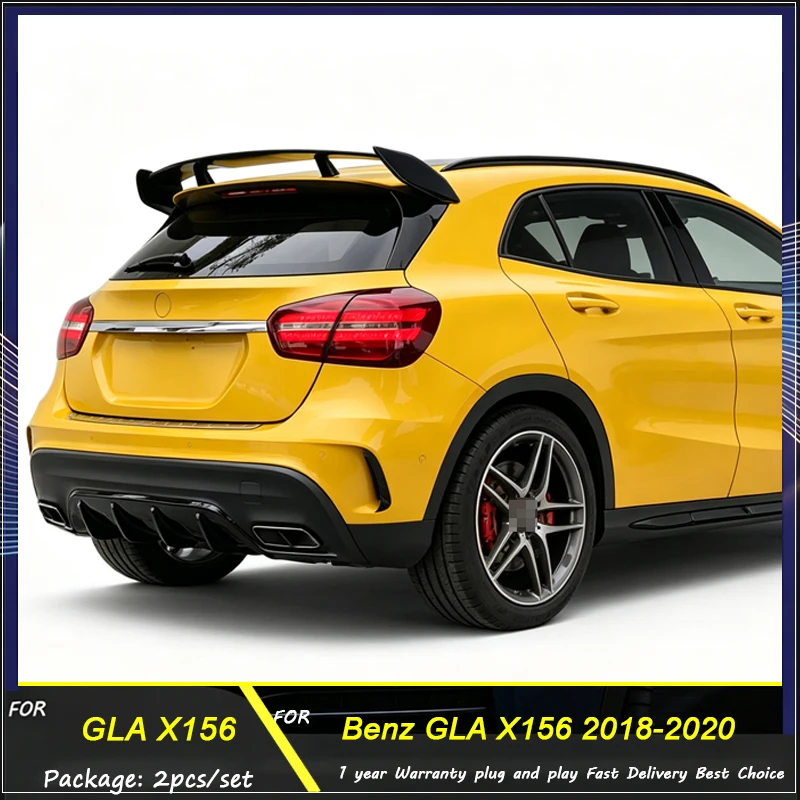 Car Taillights Assembly for Benz GLA200 260 W156 X156 2018-2020 LED Taillamp DRL Fog Brake Turn Signal Reversing Plug and Play