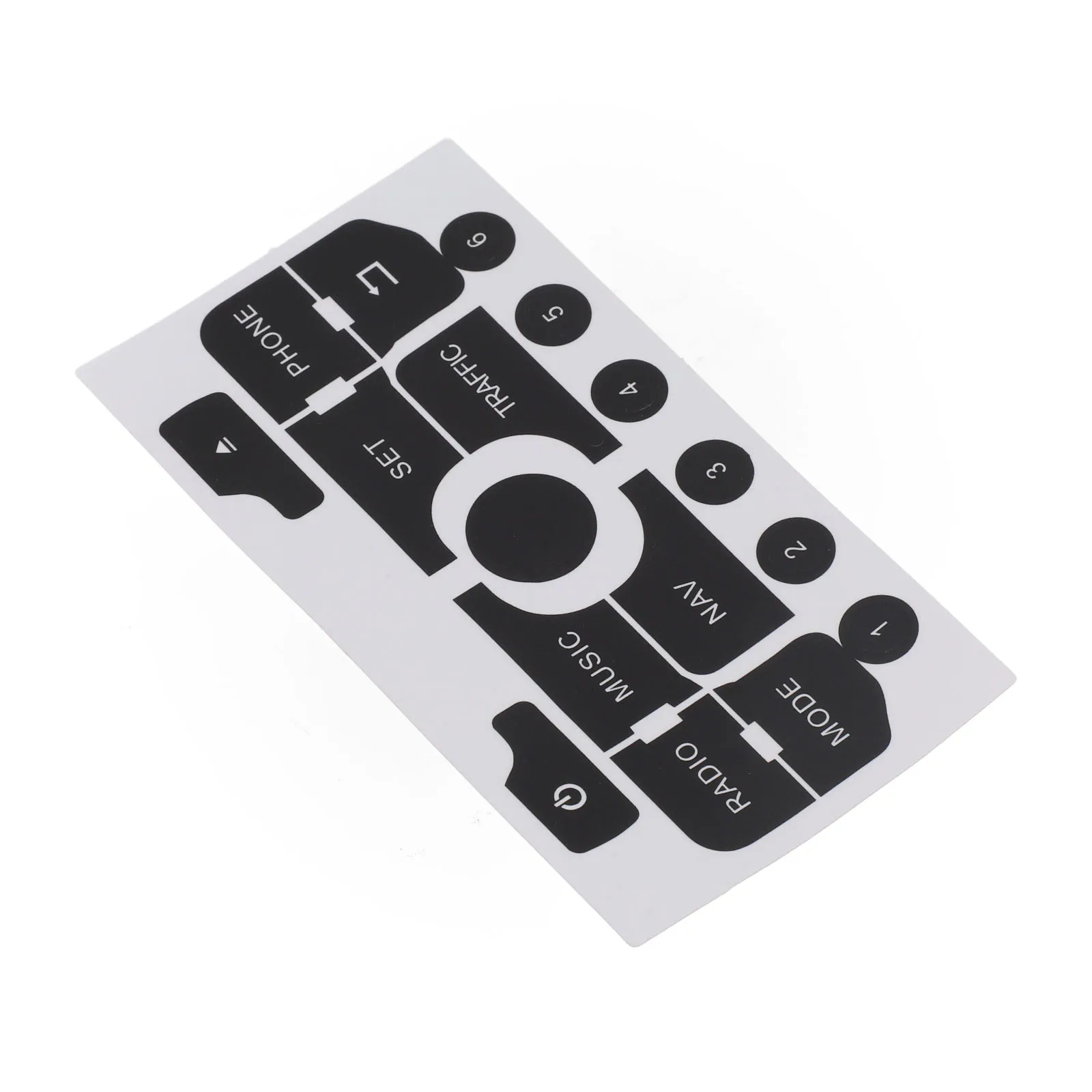 Автомобильная кнопка, ремонтная кнопка, наклейка, высококачественный материал, практичный в использовании, уменьшенный свет, проникновение, устойчивый к солнечным свете