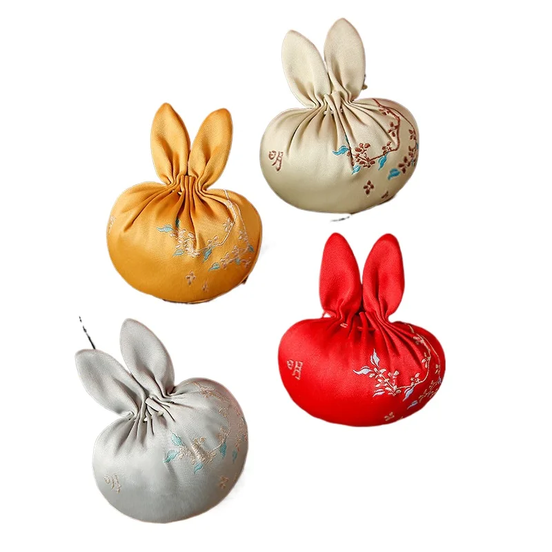 Mid Autumn Festival Hanging Sachet Bag Peace Blessing Empty Bag Portable Car Pendant Holiday Gift