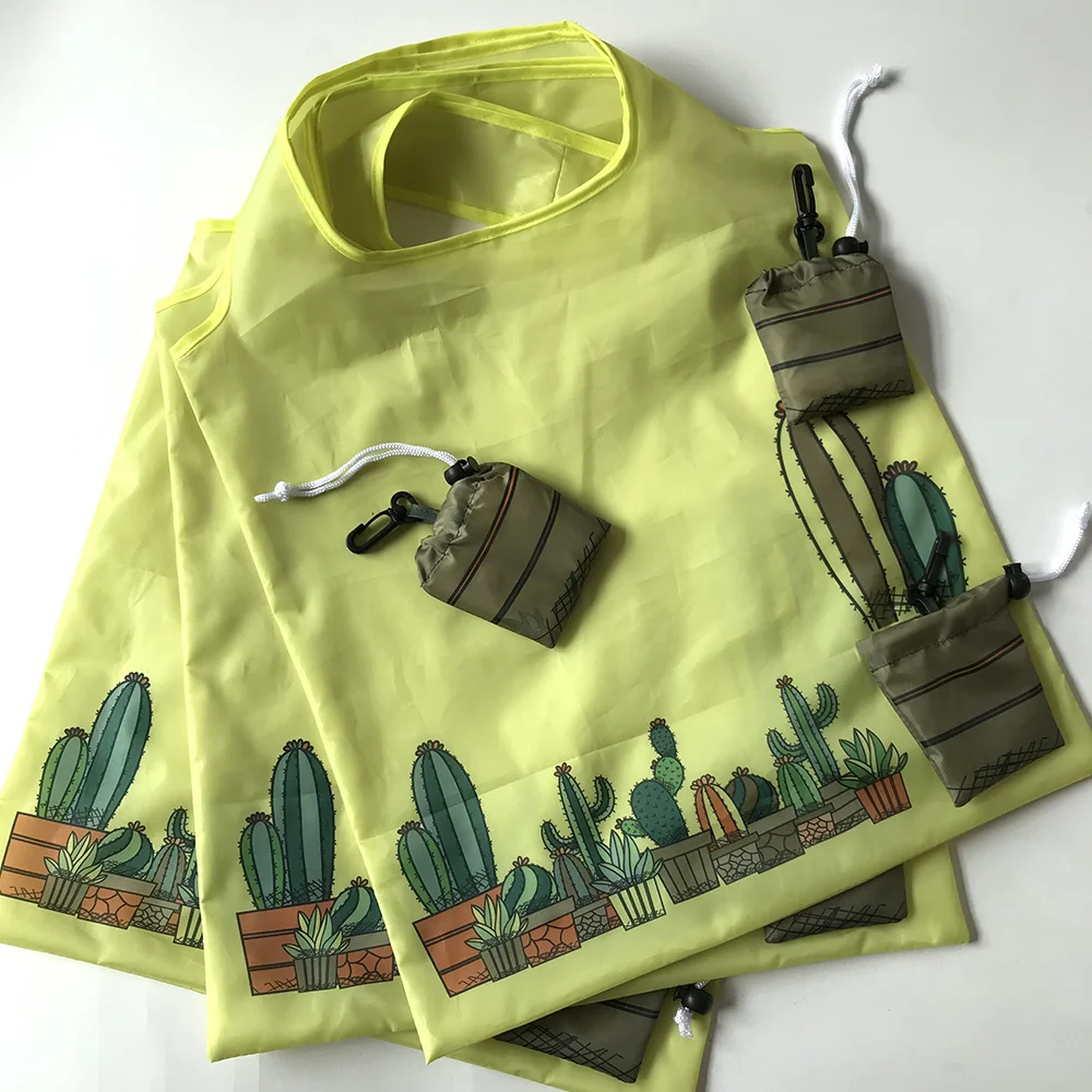 

Fashionable Trendy Bottle Shape Folding Shopping Bag Recycled Sustainable Polyester Tote Bag Exquisite Reusable Gift Bag