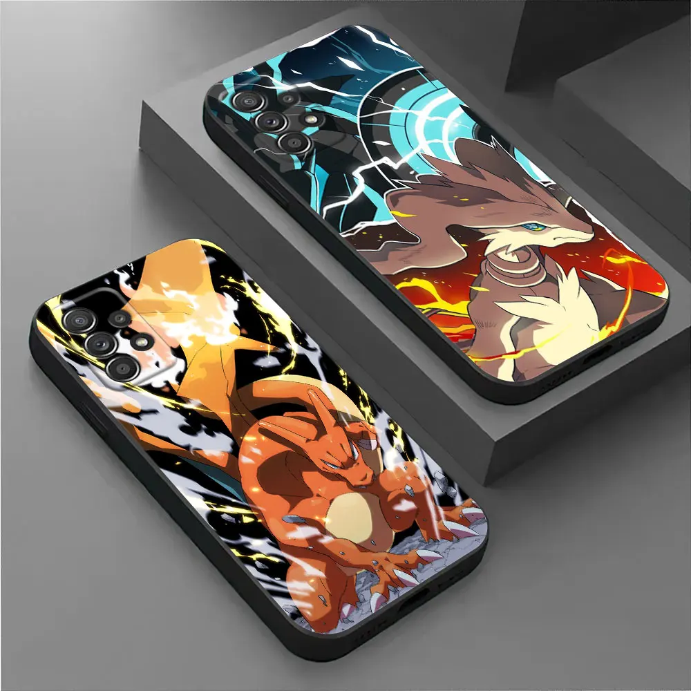 

Charizard Reshiram Pokemons Phone Cover Galaxy A56 5G Case For Samsung A55 A36 A26 A35 A34 A53 A54 A52 A73 A72 A42 A32 A33 Cases