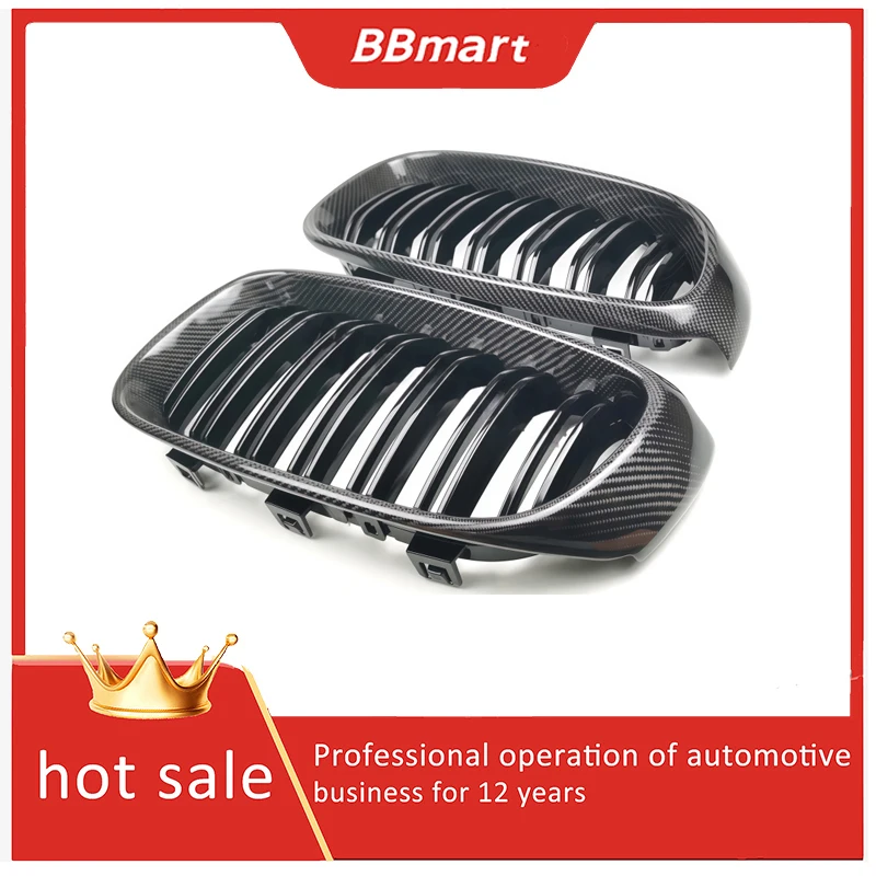 

Решетка радиатора BBmart для BMW 3 серии GT F34, модифицированная с использованием двойной карбоновой решетки.