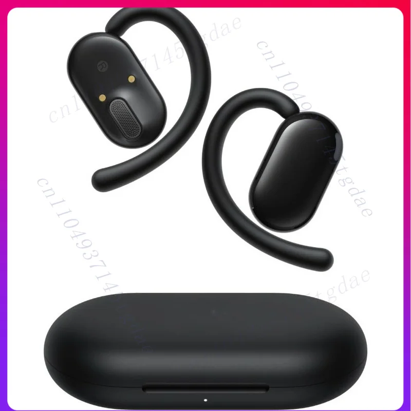 

For Soundcore V20i Open Ear Headphones, Comfort Ear Hooks, Earplugs, Deep Bass LED Lights -