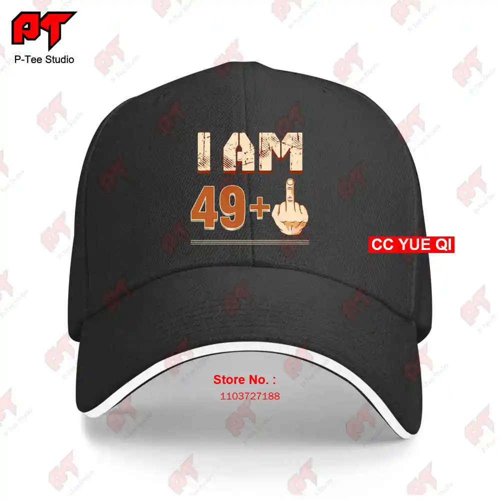 

I Am 49 1 Birthday Baseball Caps Truck Cap 0J5O