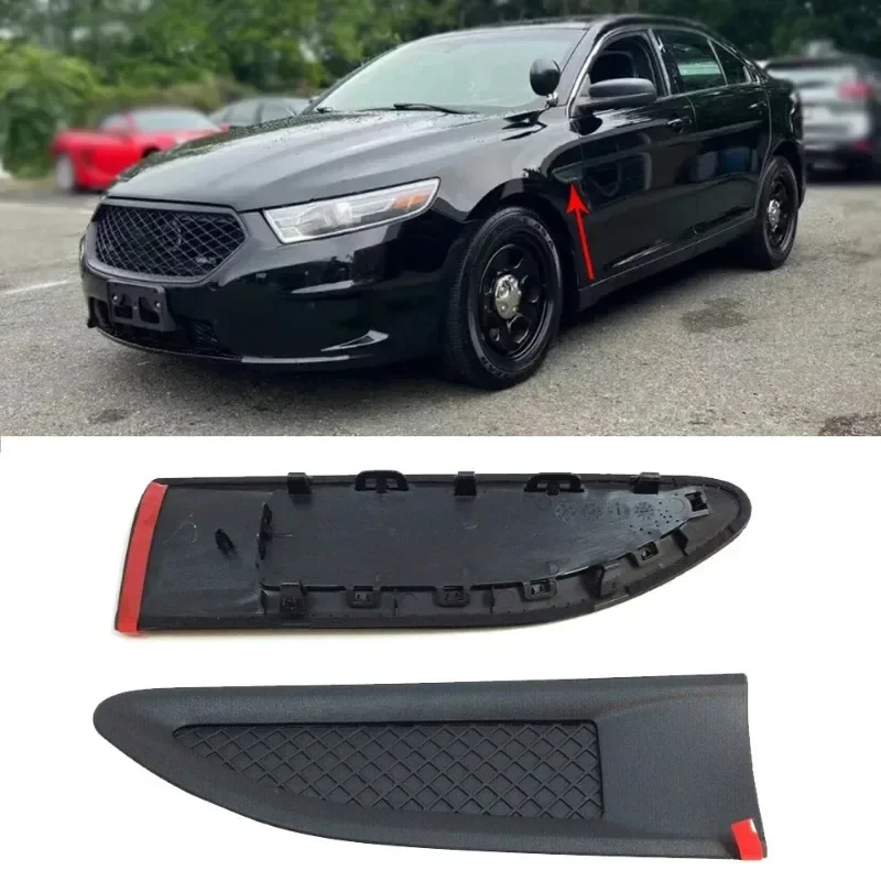 Car ront Flow Air Intake Vent Fender Cover Trim For Ford Taurus 2013-2019 Auto Front Fender Without Flasher Lamp DG1Z-16178-D