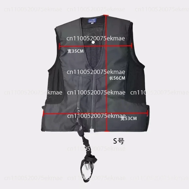 Nylon Spandex Protective Horse Riding Vest Professional Inflatable Equestrian Safety Vest