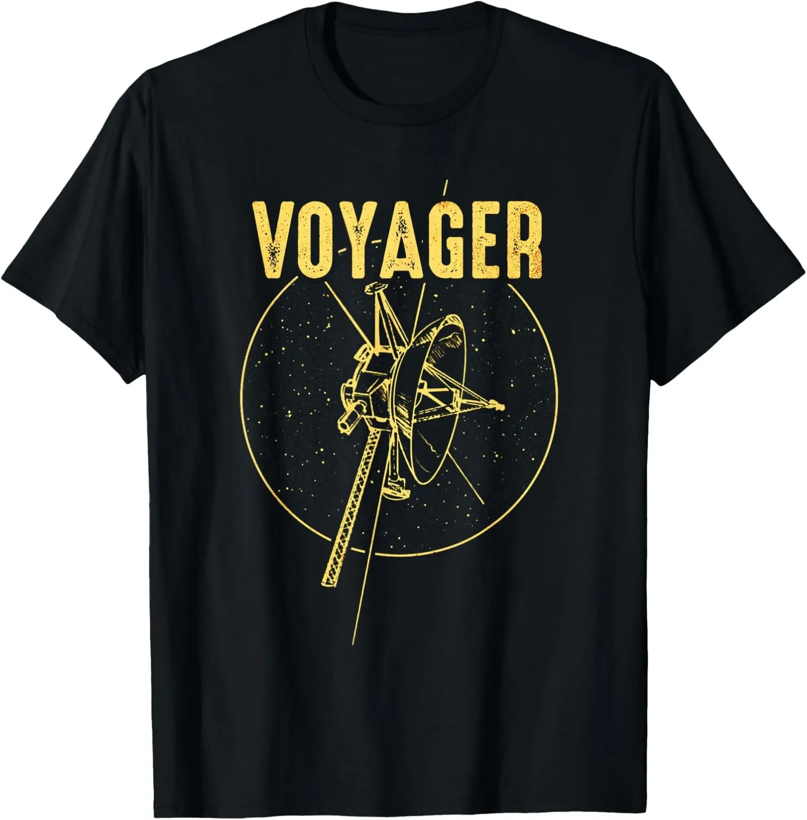 Voyager 1 & 2 Space Probe Solar System Astronomy Spaceflight T-Shirt S-5XL