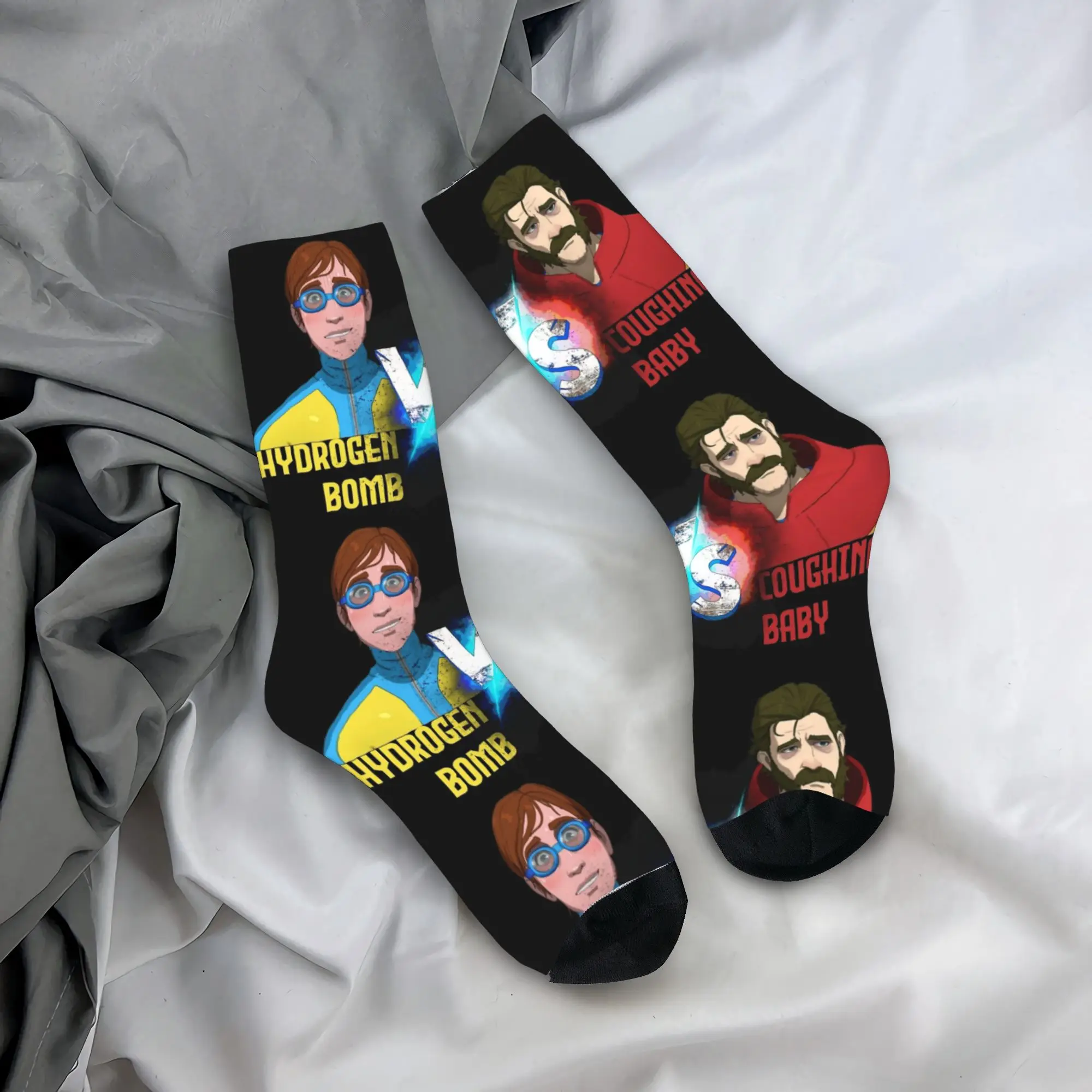 

Dispatch Game Stockings Printed Trendy Socks Autumn Anti Skid Socks Men's Climbing Medium Soft Socks