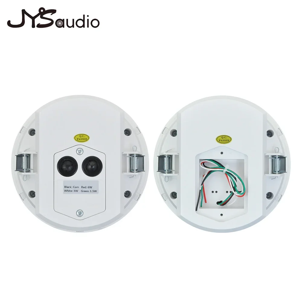 6 moisture moisture umidade e ip44 à prova dwaterproof água alto-falante de teto design sem moldura uso no barco fácil instalação abs material de malha de alumínio