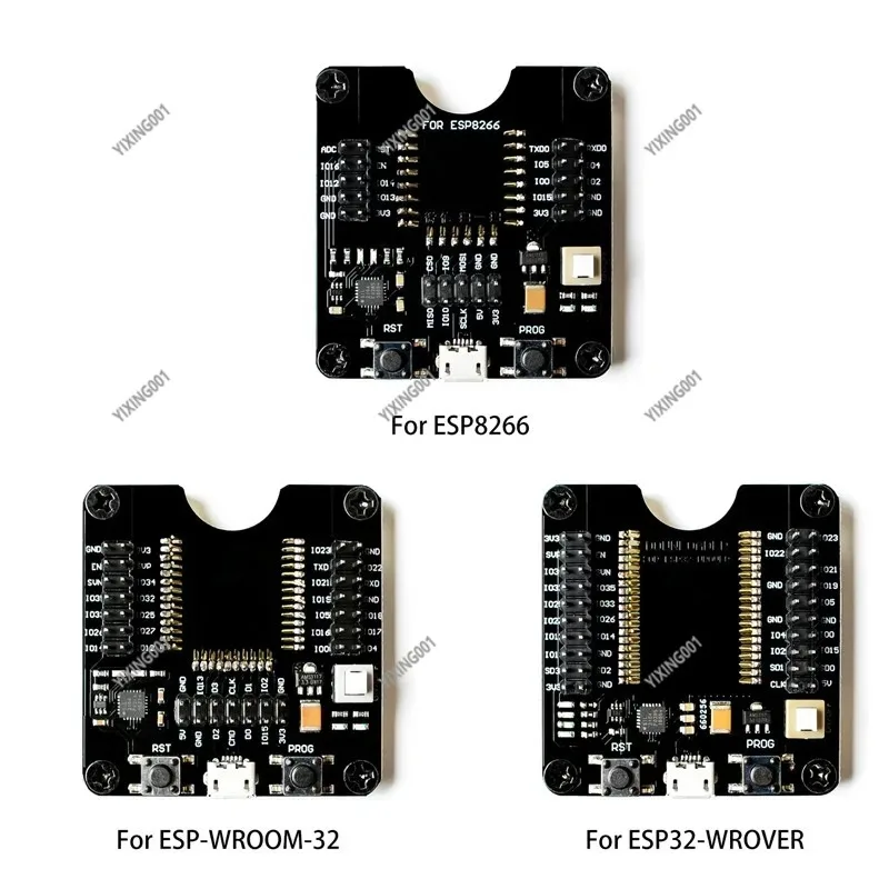 ESP32/ESP8266 Module Burning Test Board - Small Batch Download Fixture, MCU Programming Seat Accessory for ESP-32