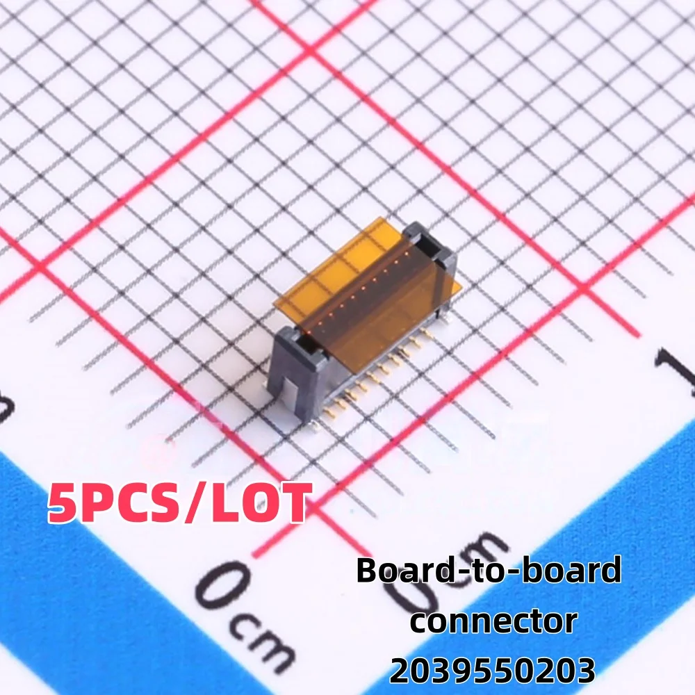 

5 шт./лот 2039550203 203955-0203 20PIN P = 0,4 мм H = 5 мм разъем «плата-плата» новый и оригинальный