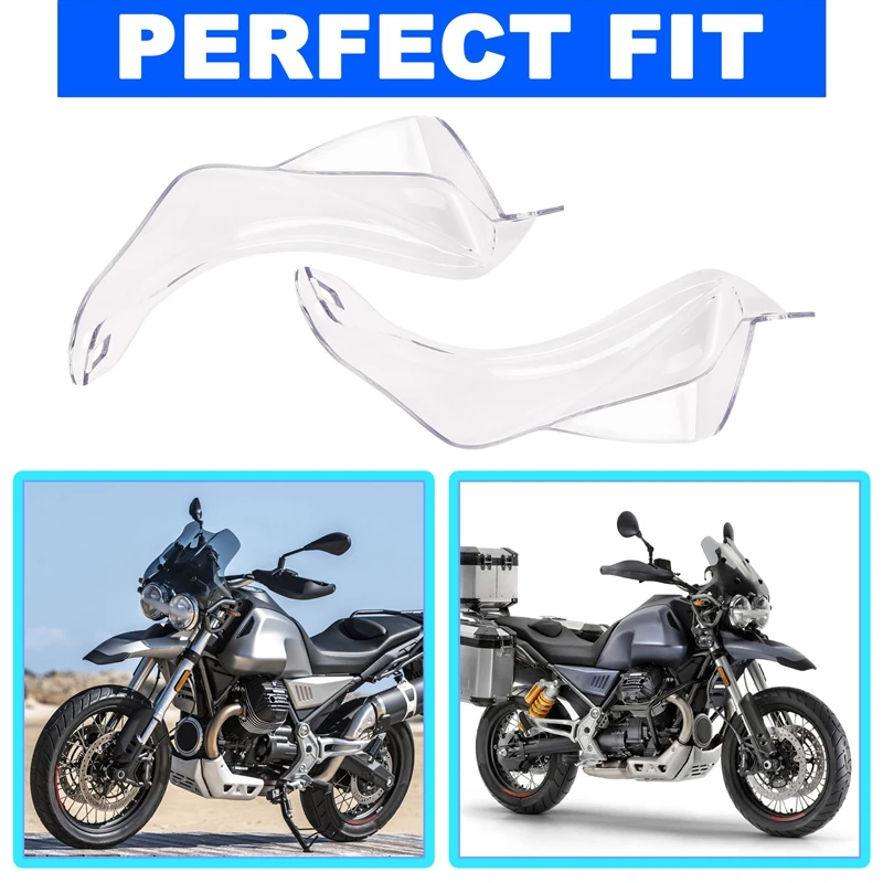 Motorcycle Accessories Handguard Extensions Hand Guard Windshield For Moto Guzzi V85TT V 85 TT 2019-2023